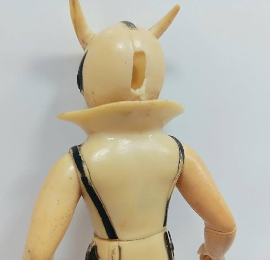 激レア　当時物　キャシャーン　 ブルマーク製　(袋入り) ⚠️当時物・貴重 新造人間キャシャーン ブルマァク ソフビ
